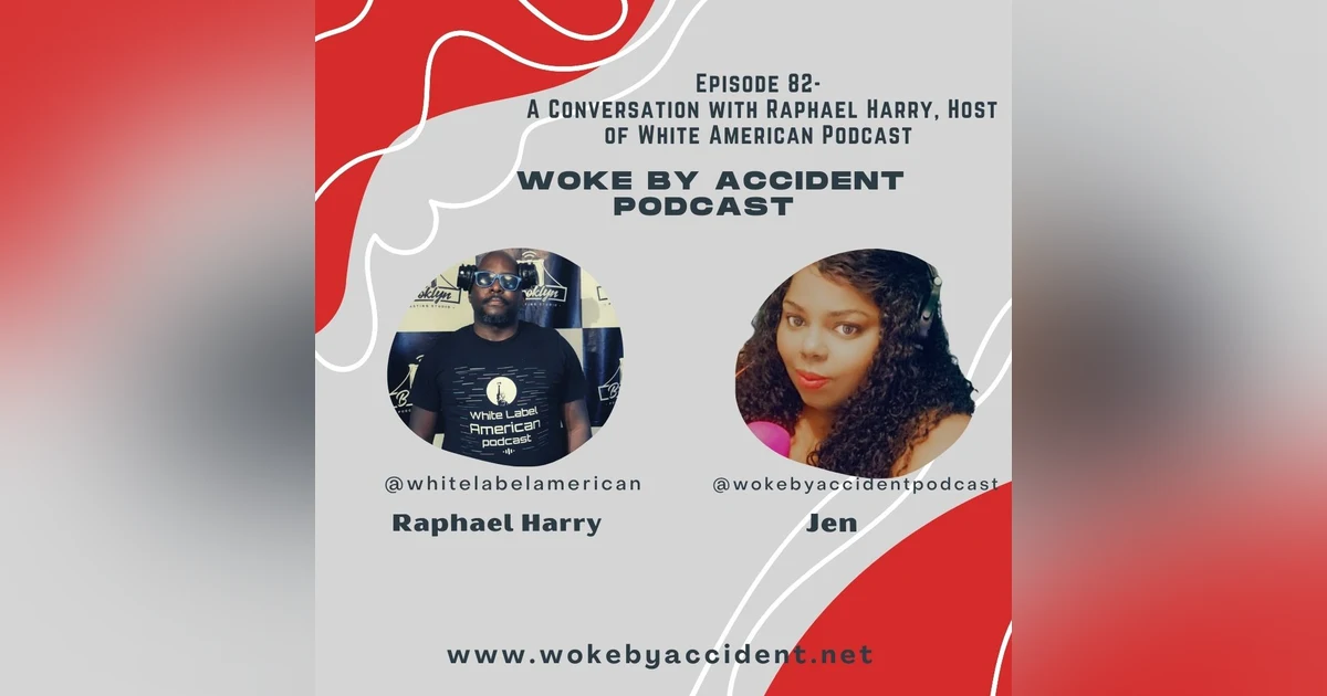 Woke By Accident Podcast- Episode 82- Guest, Raphael Harry