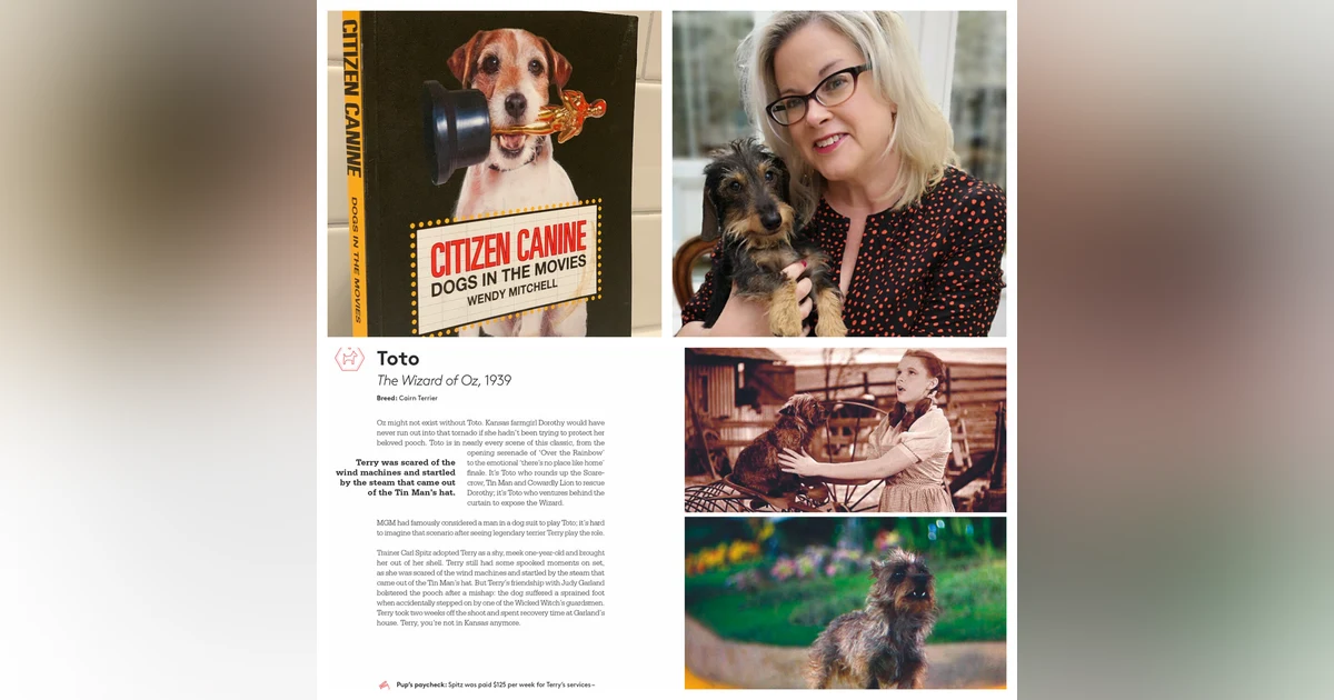 Episode 159: Oscar week special!  'Citizen Canine', author Wendy Mitchell