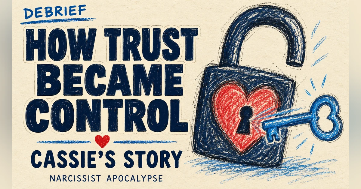Debrief | How Trust Became Control in Cassie’s Story | Narcissistic Abuse