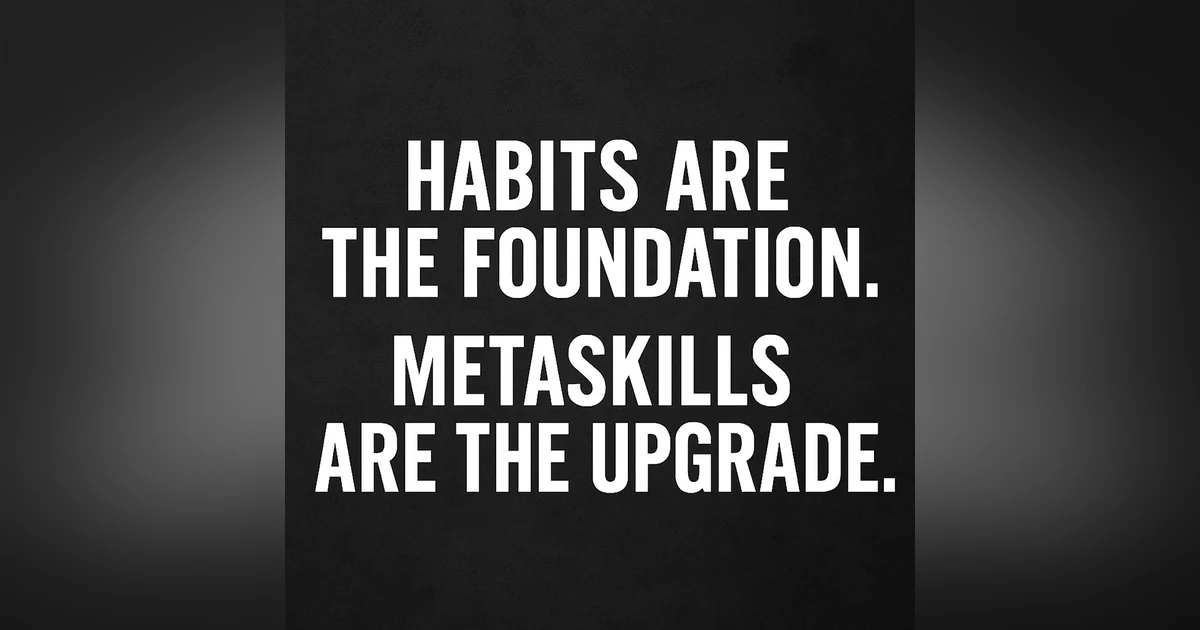 Repisode 944. Habits Alone Won't Make You Successful.