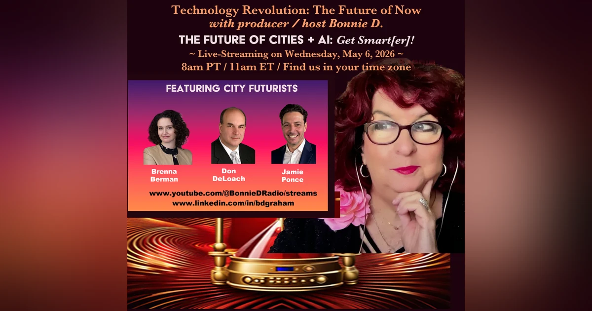 Technology Revolution: The Future of Cities + AI – Get Smart[er]!