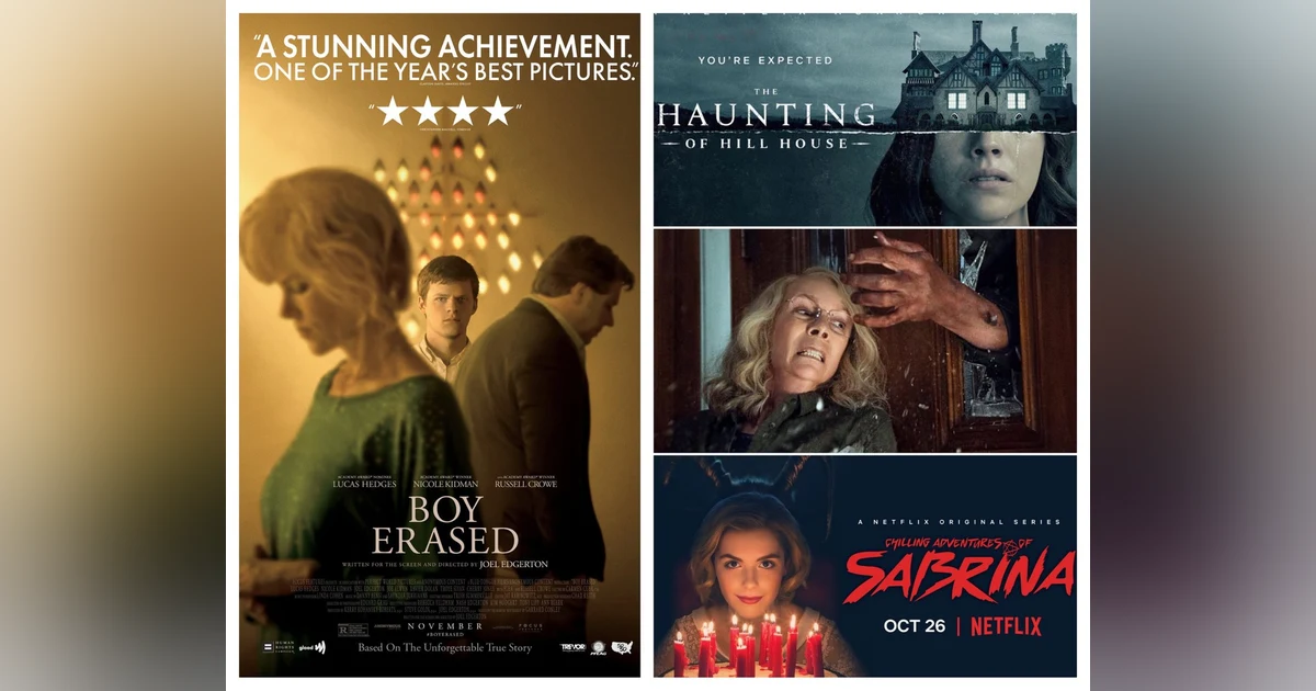 Episode 125: Garrard Conley, author ‘Boy Erased' + our Halloween movie/TV special