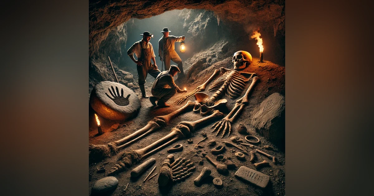 Smithsonian cover up of giant skeletons - The Shadow Frequency