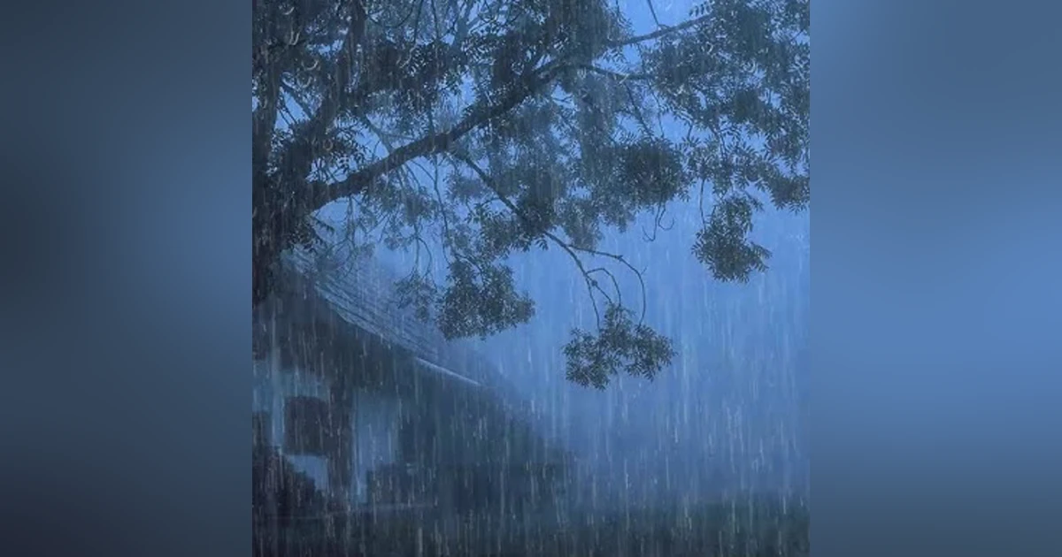 8 horas de lluvia, truenos y río. Para dormir , estudiar , relajarse.