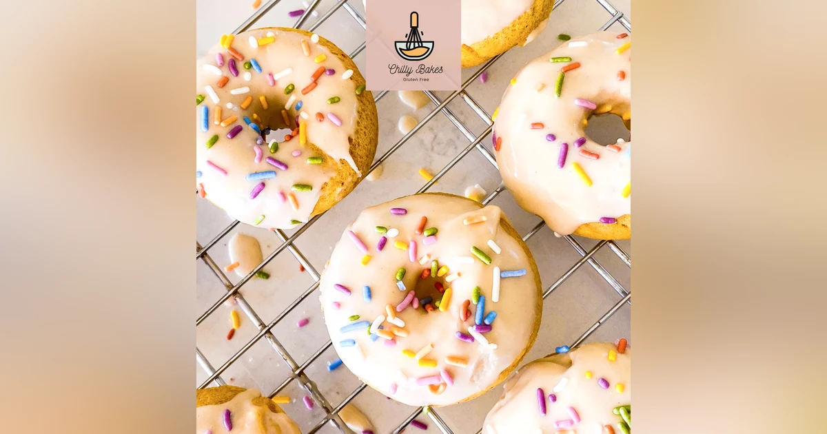 Gluten-Free Pumpkin Donuts with Browned Butter Icing