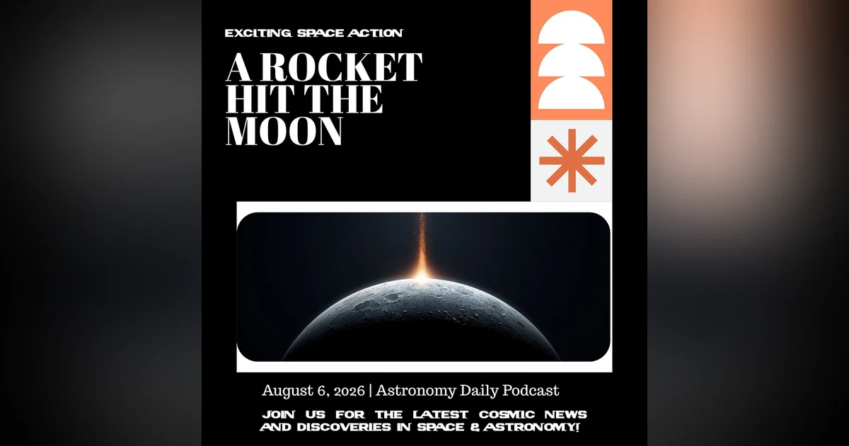 A Rocket Just Hit the Moon — And Telescopes Caught It