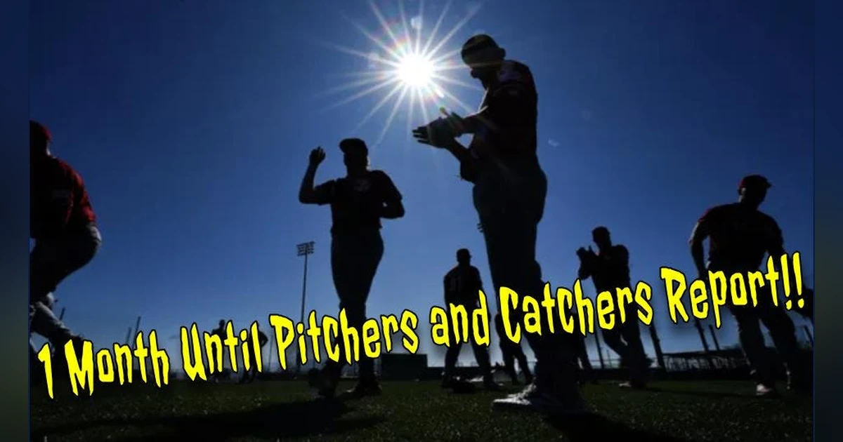 Backwards K Baseball: 1 Month Until Pitchers and Catchers Report!!