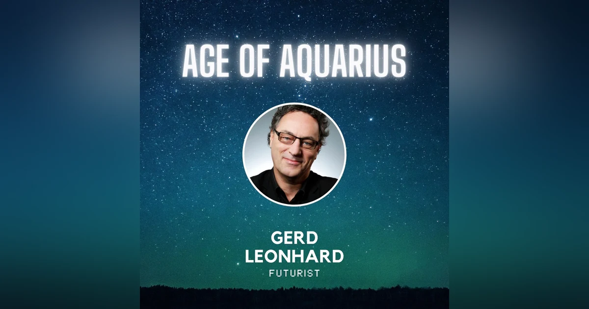 AI Ethics, Technology, and Reimagining the Future with Gerd Leonhard