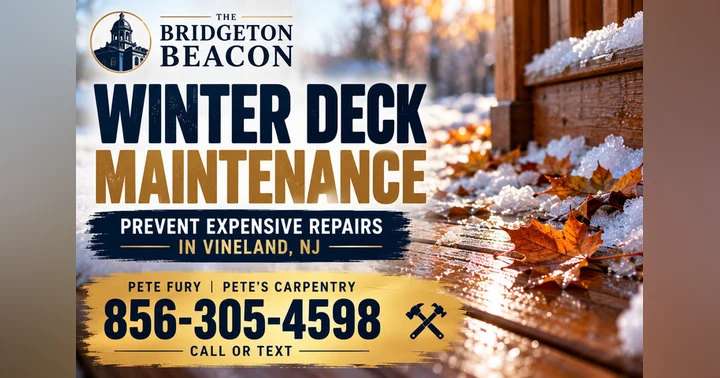 image for Winter Deck Maintenance in Cumberland County : Protect Your Deck From Leaves, Snow & Ice