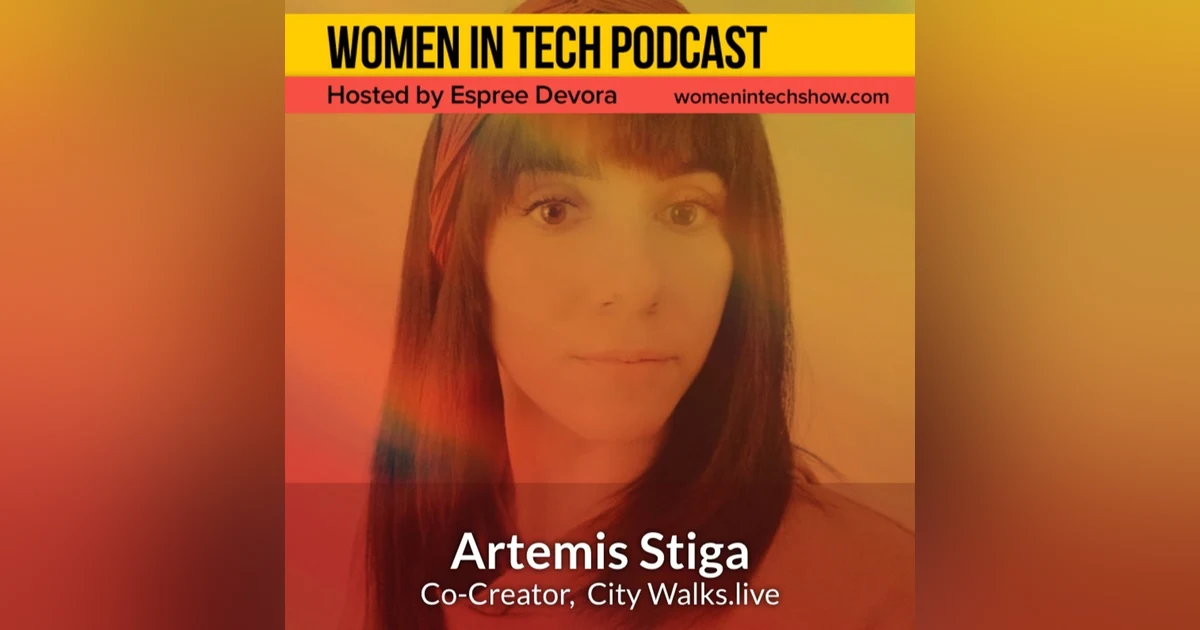 Artemis Stiga of City Walks.live: Women In Tech Athens