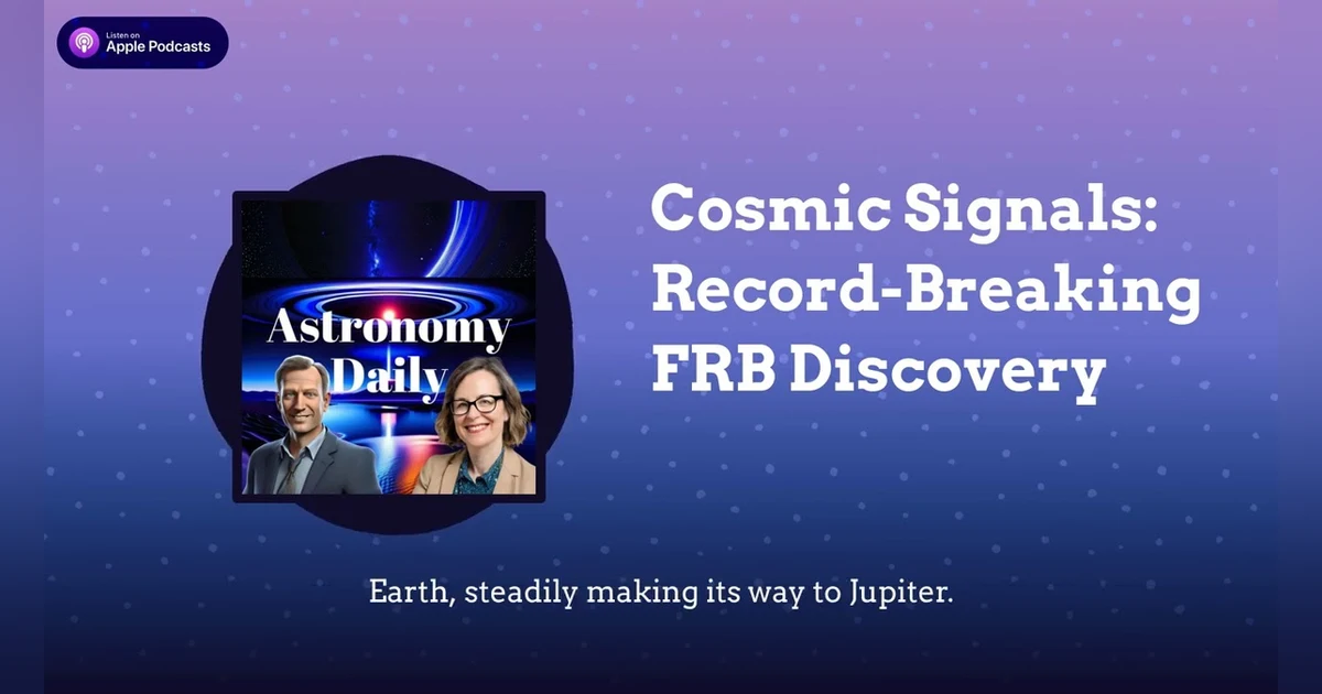Cosmic Signals: Record-Breaking FRB Discovery