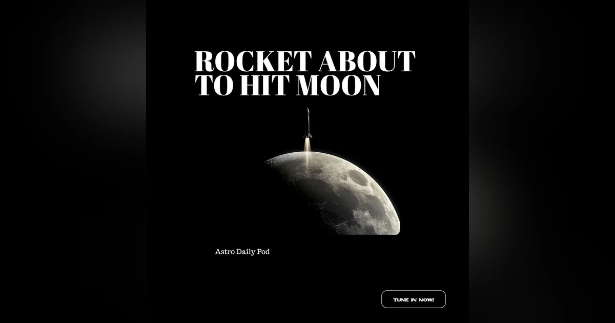 The Crater Makers: Falcon 9 Hits the Moon Tomorrow | Today’s Space News