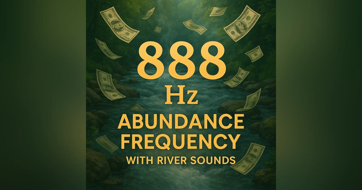 888 Hz Abundance Frequency with River Sounds: Receive Infinite Money and Fortune Instantly, Attract Abundance