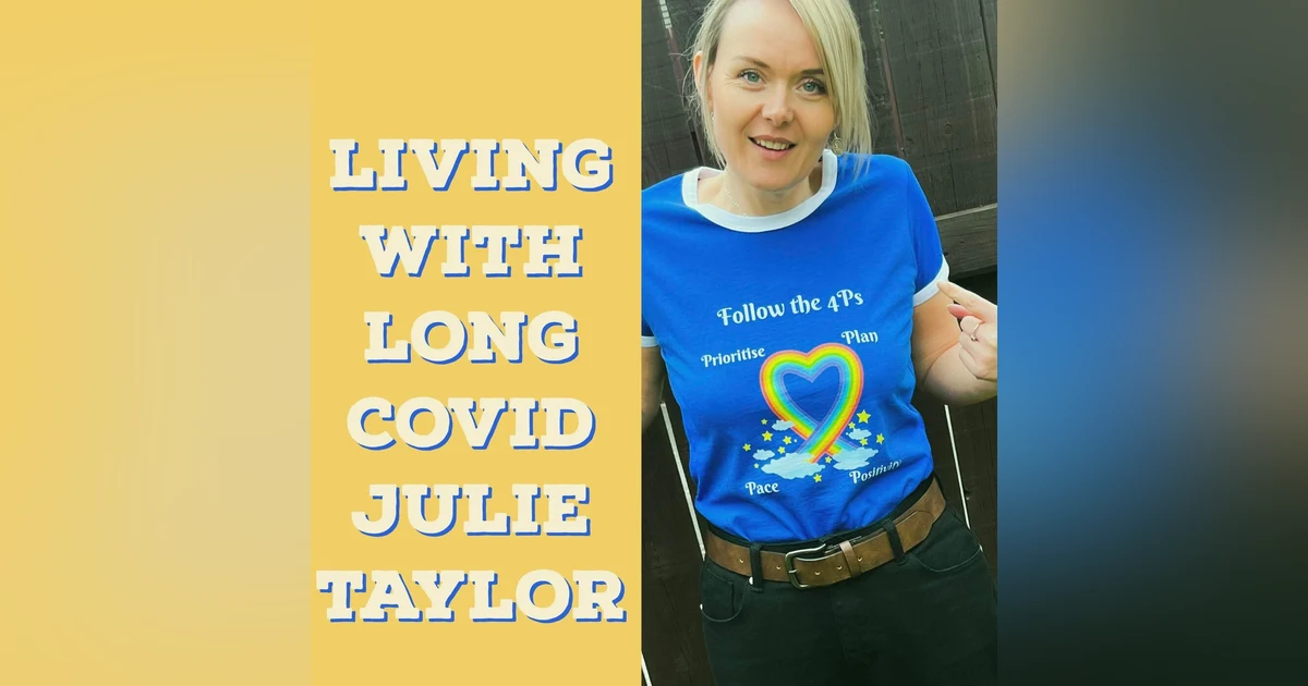 Living with long Covid with guest speaker and nurse Julie Taylor
