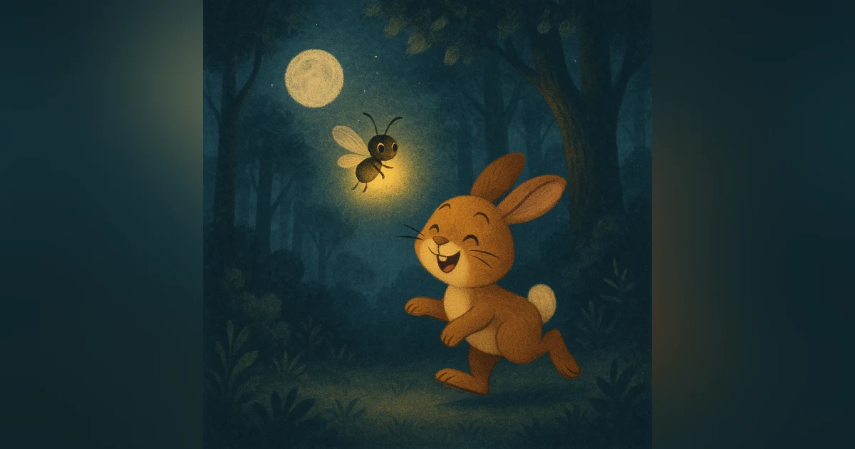 森林裡的微光 | The Gentle Glow in the Forest | 中英文雙語故事 | Learn Chinese & English Through Bedtime Story