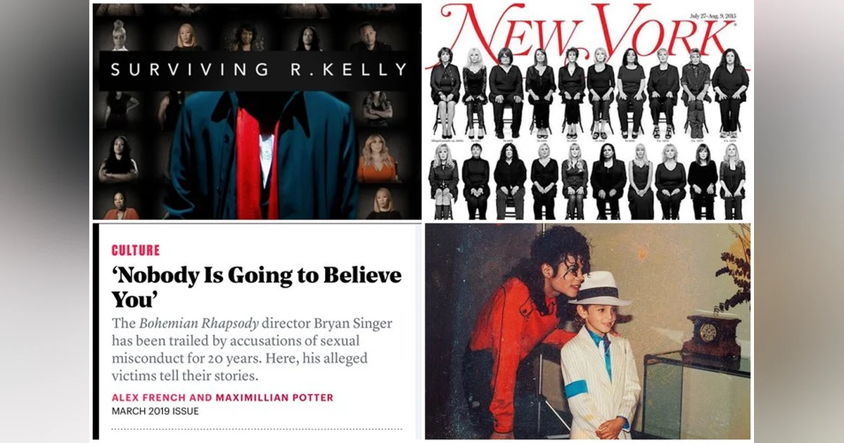 132: R Kelly/Bryan Singer, shocking exposés and survivors getting heard. Guest: writer Rachel Leah