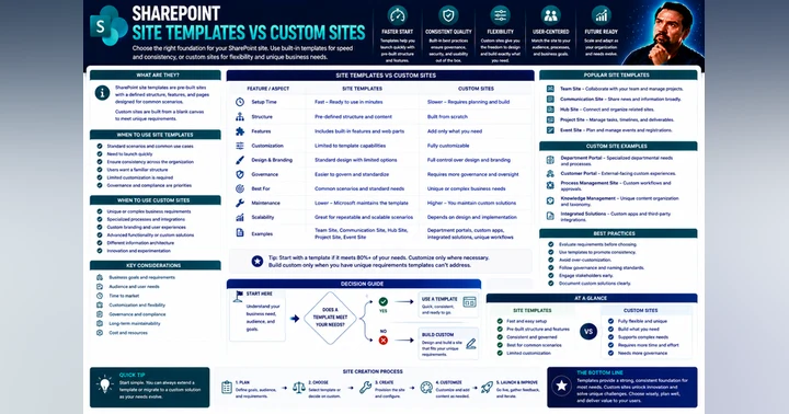 image for Site Templates vs Custom Sites: Choosing the Best Web Solution