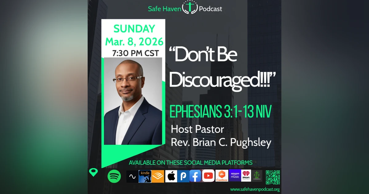 Don’t Be Discouraged