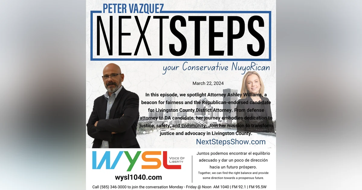 Next Steps Show Featuring Ashley Williams 3-22-24