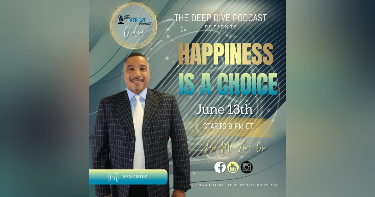 Happiness is a choice