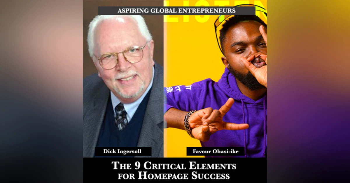 The 9 Critical Elements for Homepage Success with Dick Ingersoll 💻 - 194