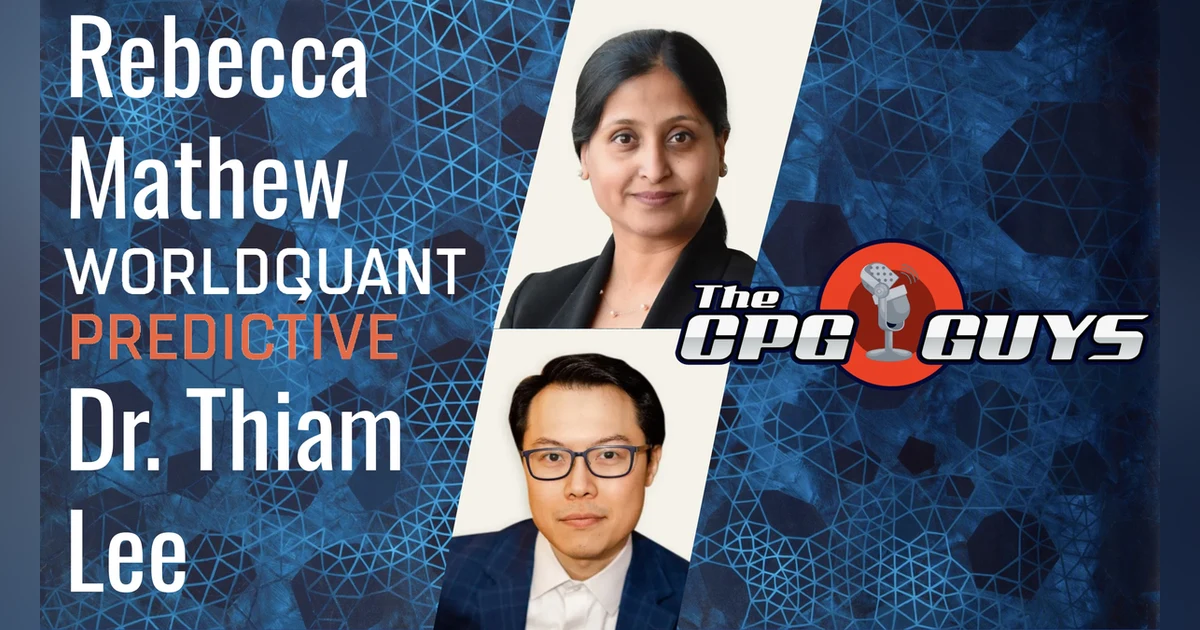 Its All Artificial Intelligence aka AI with WorldQuant Predictive’s Rebecca Matthew & Dr. Thiam Lee