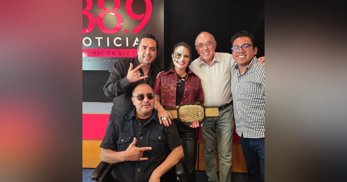 La visita de Thunder Rosa en Espacio Deportivo (de la Tarde) 03 de Agosto 2026