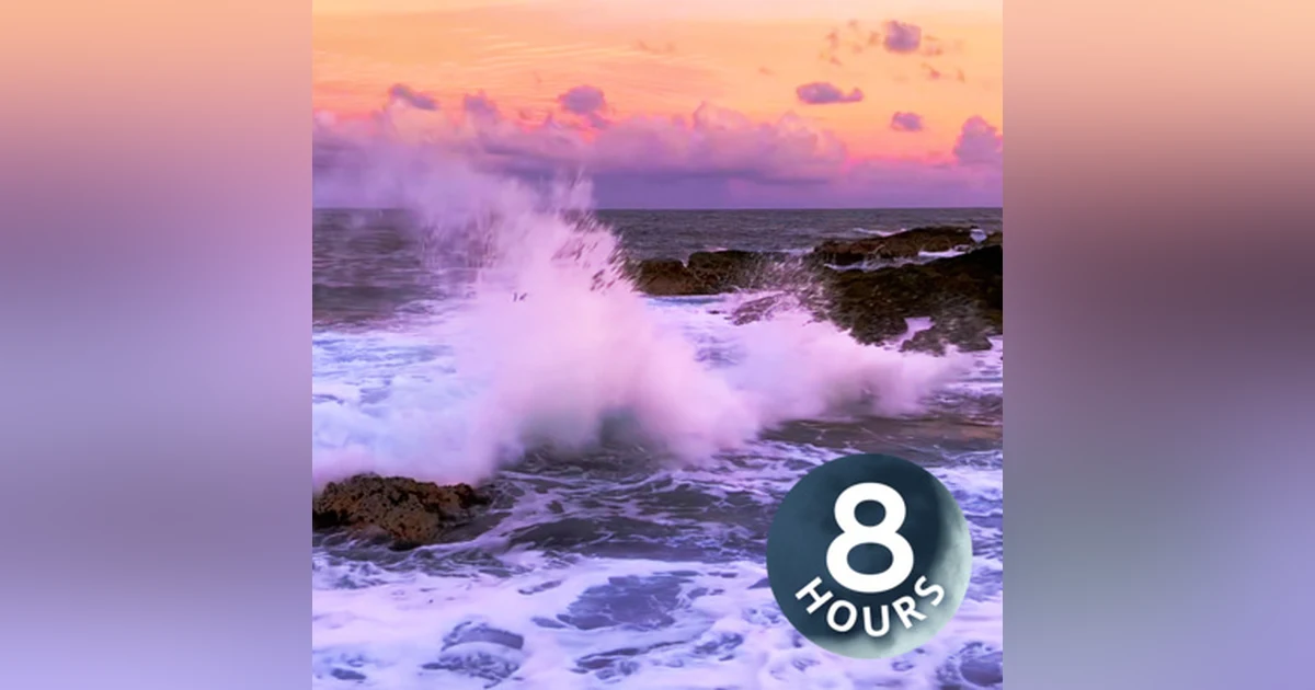 Hawaii Ocean Waves Sounds for Sleeping, Studying or Relaxation | White Noise 8 Hours
