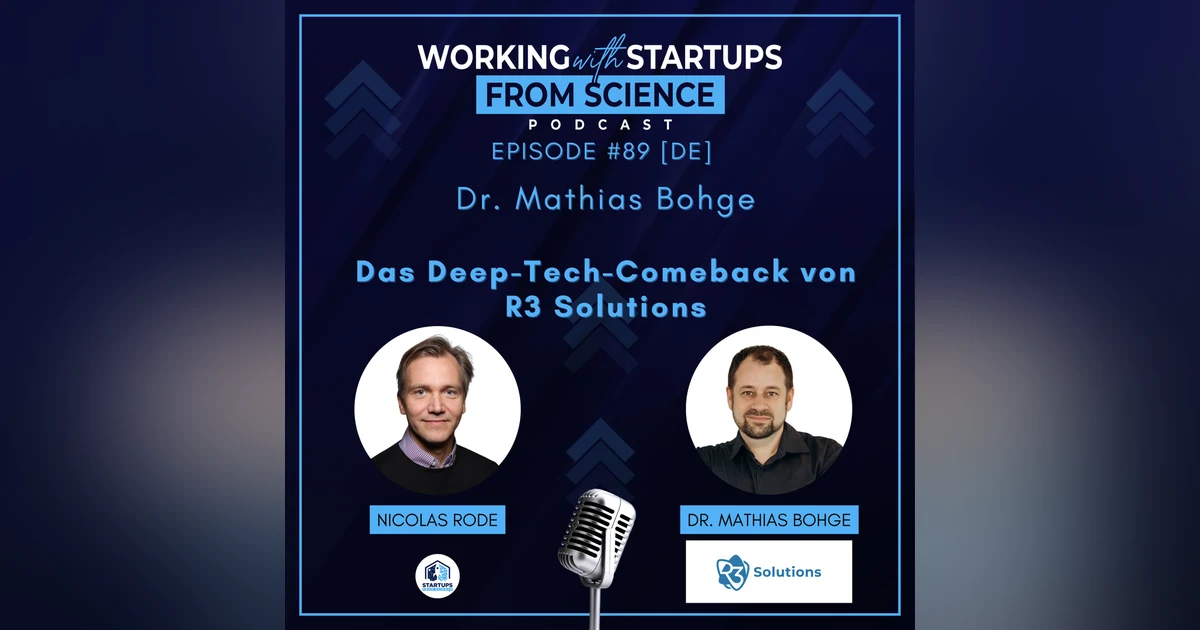 Folge 89: Das Deep-Tech-Comeback von R3 Solutions