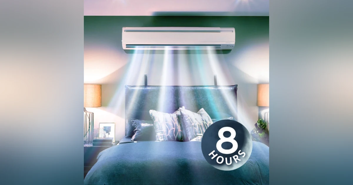 Air Conditioner White Noise Sounds for Sleep or Studying 8 Hours