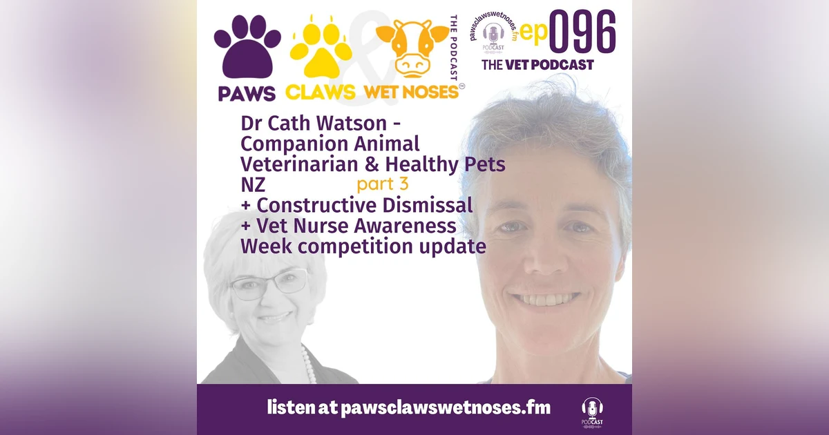 Dr Cath Watson - Companion Animal Veterinarian - Healthy Pets New Zealand - pt 3 of 3