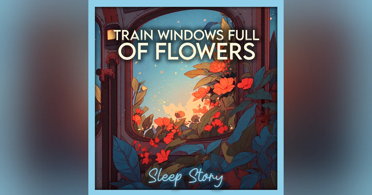 Sleep Stories for Adults | The Train of Flower-Filled Windows | Cozy Deep Sleep, Soothing Narration