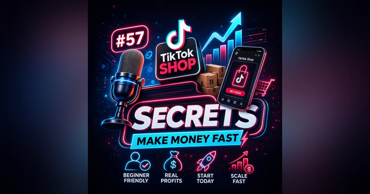 #57 TikTok Shop Secrets: How Beginners Are Making Money Fast