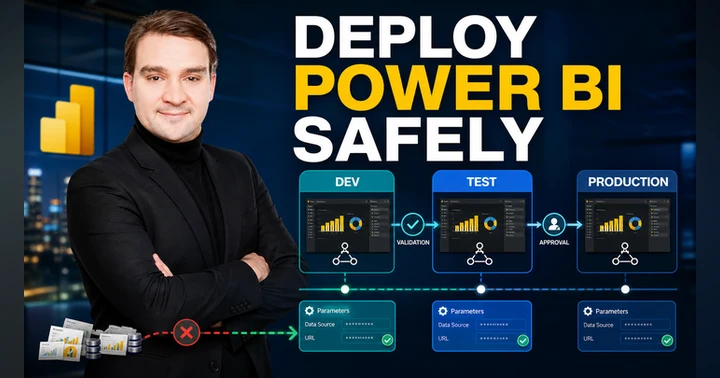 image for Mastering Power BI Deployment Pipelines: Dev, Test, and Production