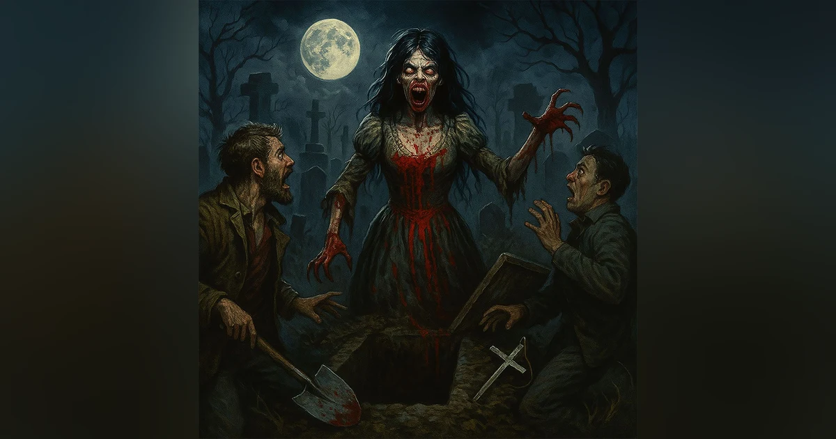 The Grave Robbers - A Dig for Treasure Unearths a Nightmare