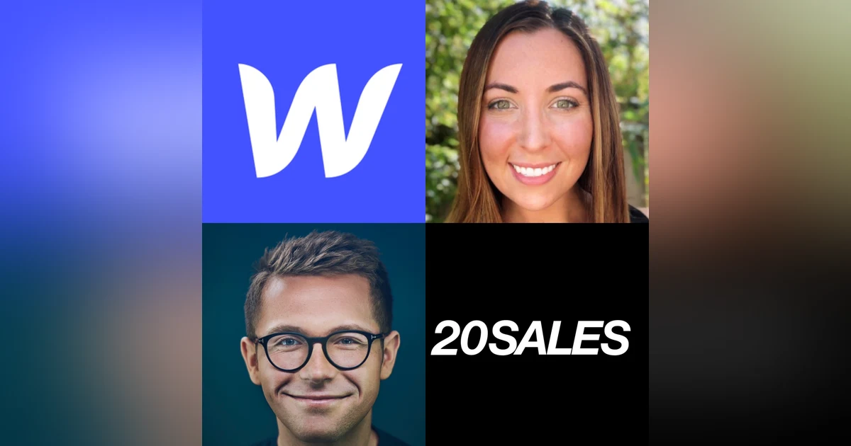 20 Sales: Webflow's Maggie Hott on When to Start and How to Scale the Best Outbound Sales Team, Why Founders Should Not Hire a Head of Sales First, The Must Ask Questions When Hiring Sales Reps and How To Structure the Process