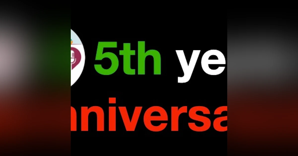 5th anniversary