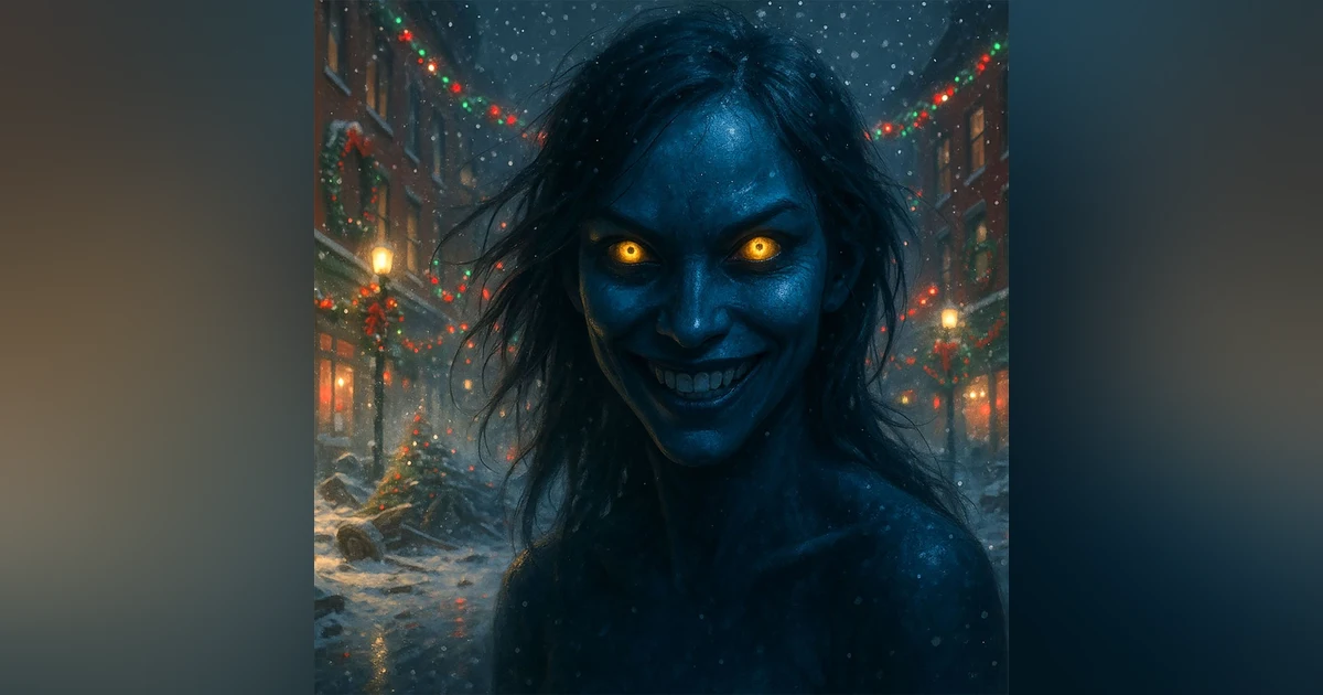A Blue Christmas: A Dark Superhero Holiday Horror Story